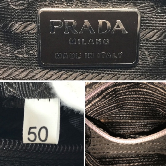 Authentic Prada Green Nylon satchel - small - Picture 10 of 12